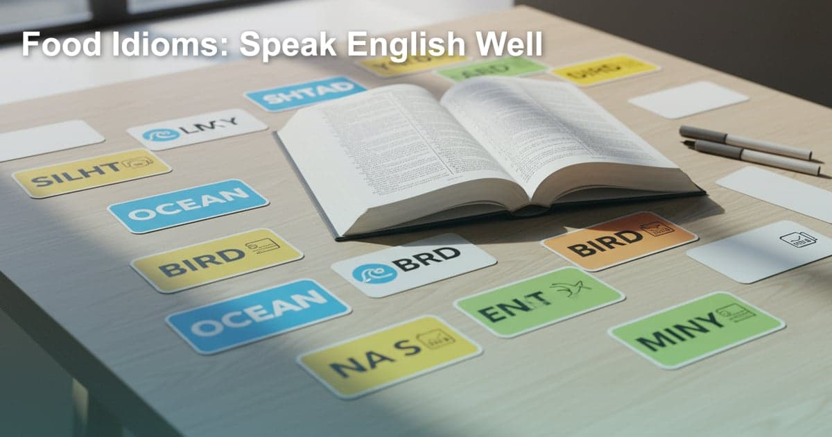 Thành Ngữ Tiếng Anh Về Ẩm Thực: Ăn Ngon, Nói Hay