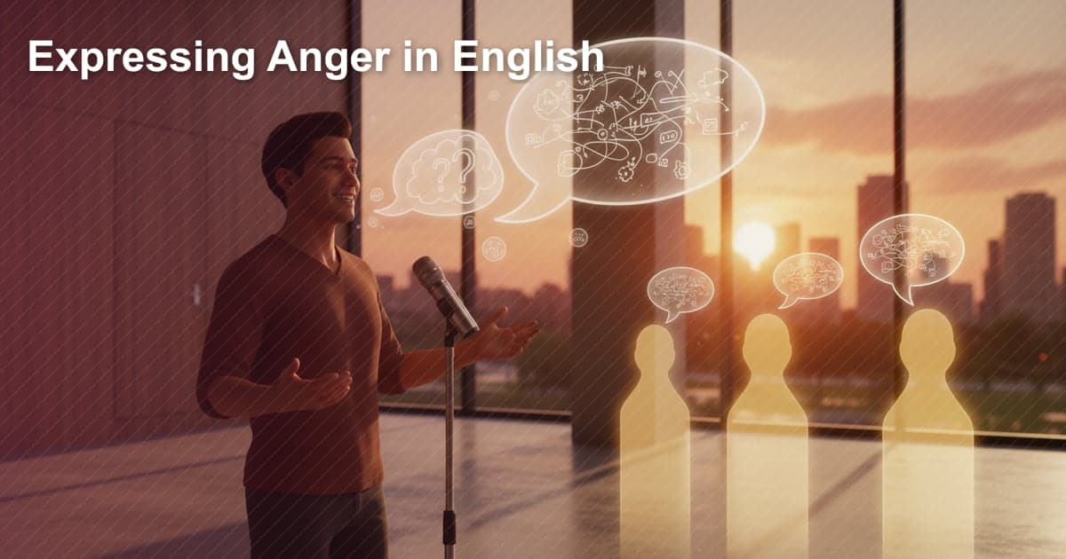 Tức Giận Bằng Tiếng Anh: Tôi Thật Sự Rất Bực Mình