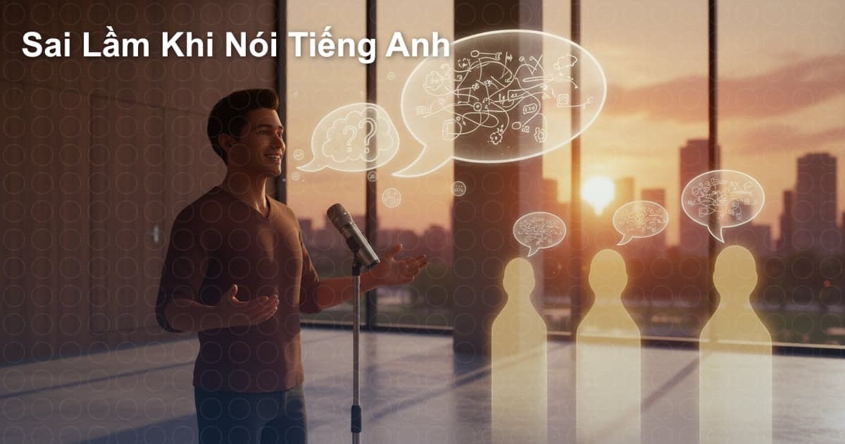 Cảnh Báo: Những Sai Lầm Khi Học Nói Tiếng Anh Dễ Mắc Phải