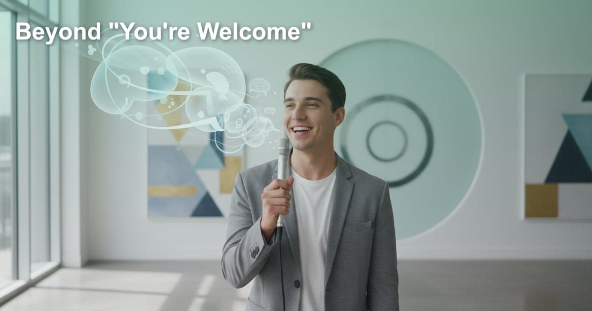 Đáp Lại Lời Cảm Ơn: "You're Welcome" Không Phải Là Cách Duy Nhất!