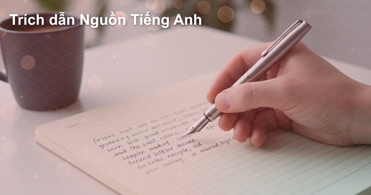 Trích dẫn Nguồn: Tín dụng cho những người sáng tạo