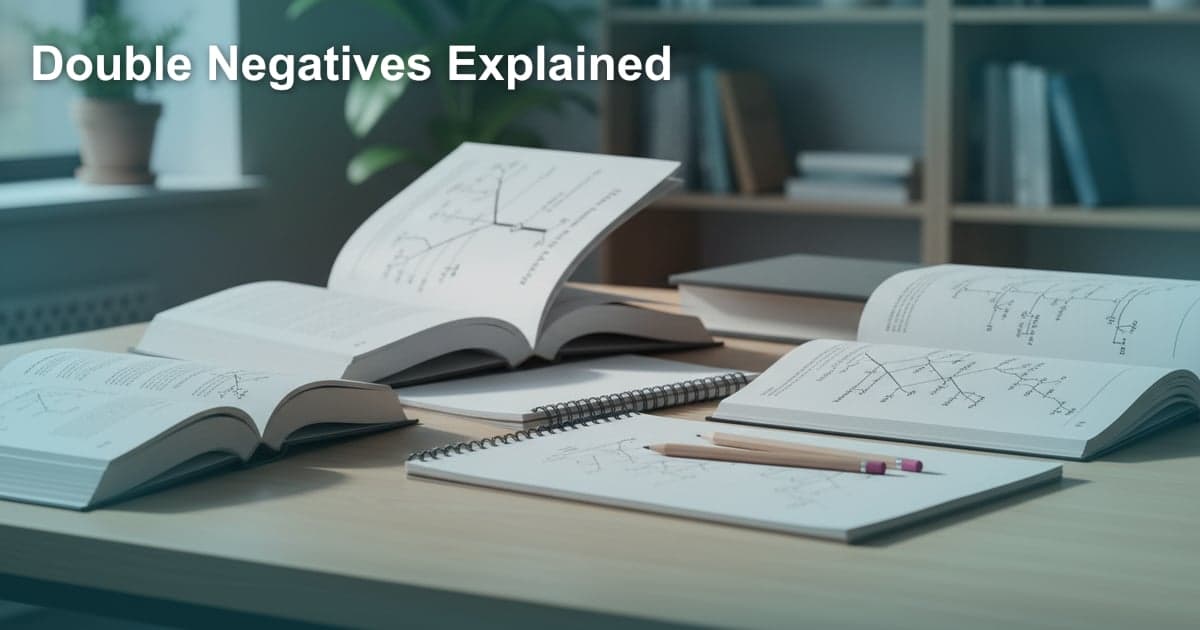 Câu Phủ Định Kép: Quy Tắc Ngữ Pháp Tiếng Anh Dễ Nhầm Lẫn