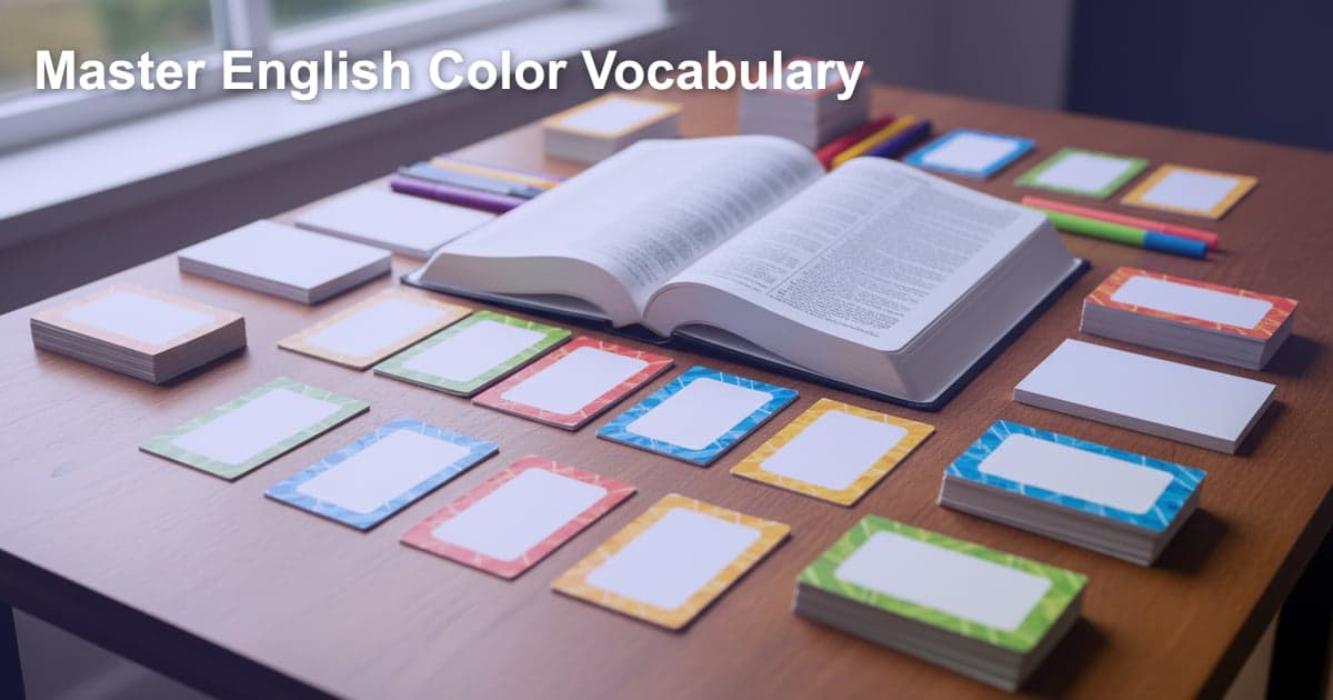Từ Vựng Màu Sắc Tiếng Anh: Hiểu Rõ Sắc Thái & Tông Màu