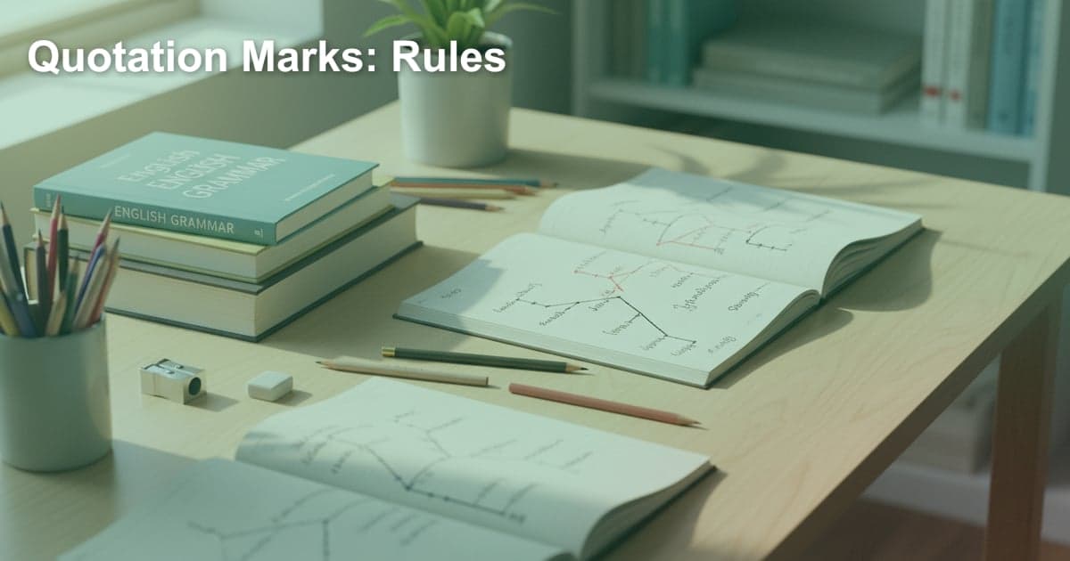 Dấu ngoặc kép trong tiếng Anh: Quy tắc và cách dùng chuẩn