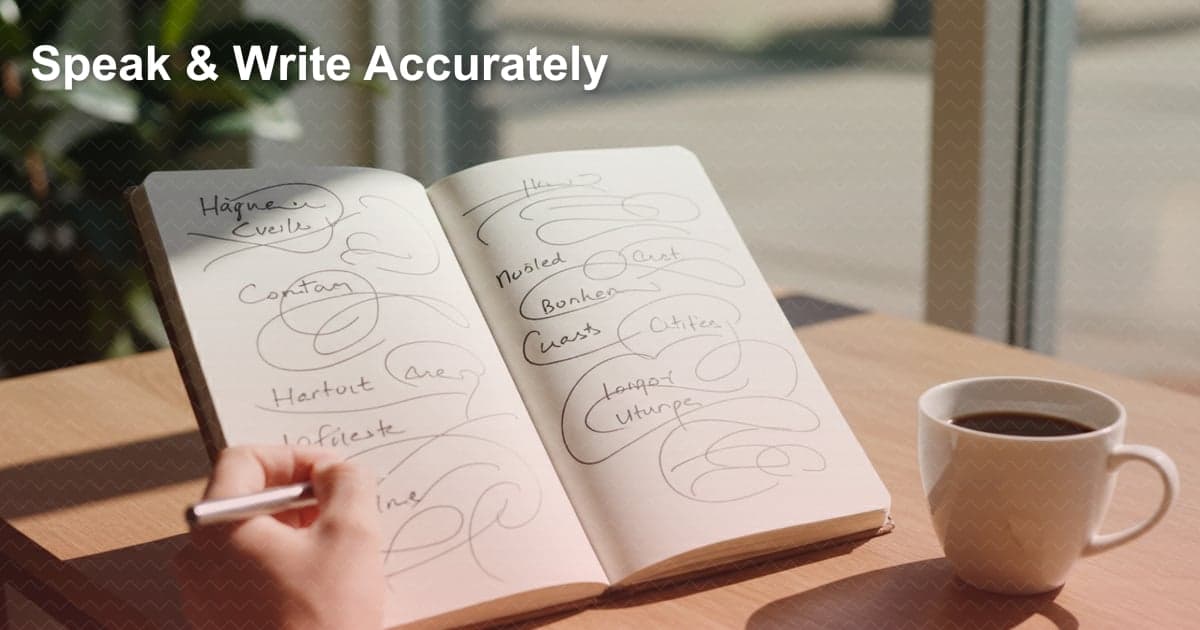 Chính xác là gì? Bí quyết nói và viết tiếng Anh chuẩn xác