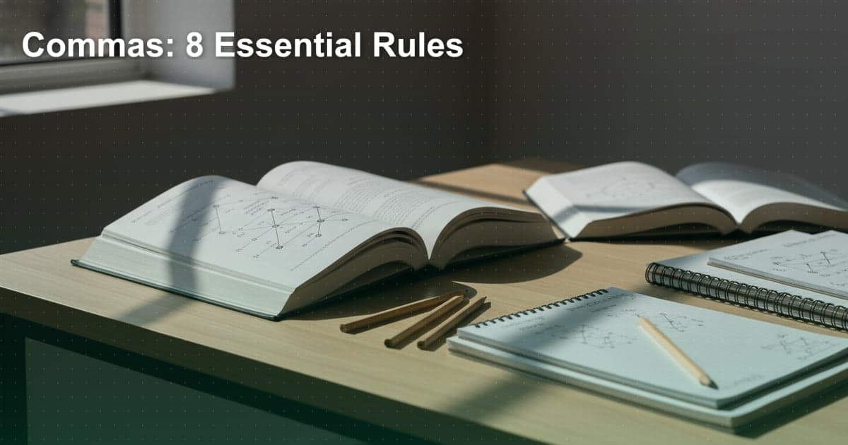 8 Quy Tắc Dấu Phẩy Cần Biết Để Viết Tiếng Anh Chuẩn