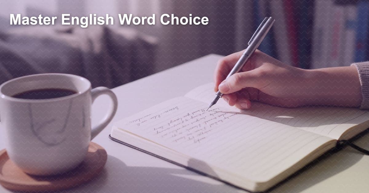Chọn Từ Ngữ (Diction): Nâng Tầm Bài Viết Tiếng Anh Của Bạn