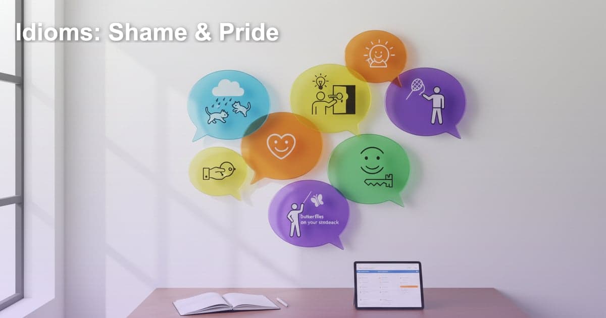Thành Ngữ Về Xấu Hổ & Tự Hào: Nâng Tầm Giao Tiếp Tiếng Anh