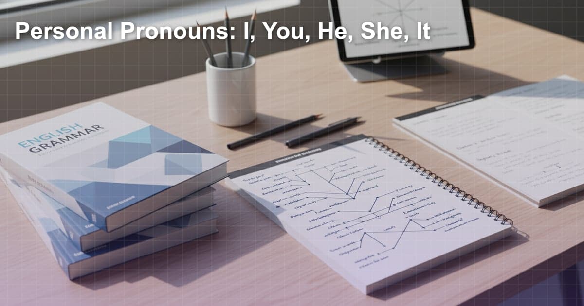 Đại từ nhân xưng: I, You, He, She, It - Nắm Vững Ngay!