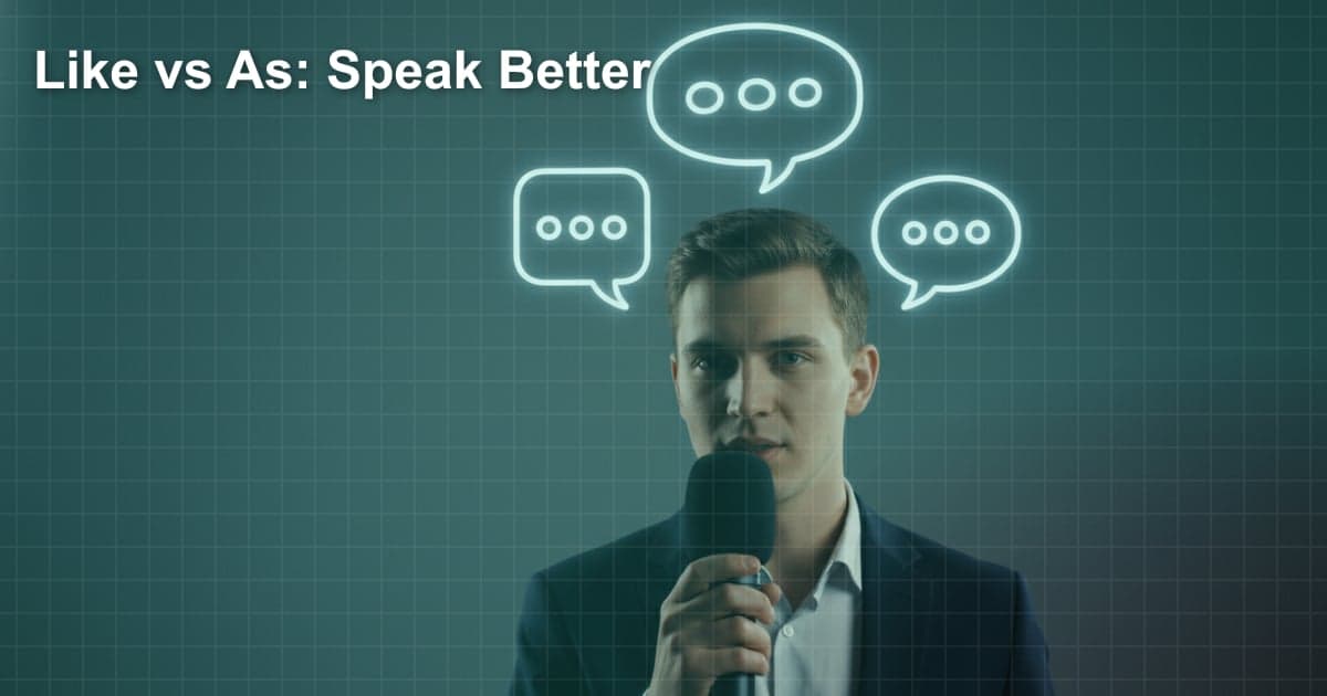So Sánh Bằng "Like" và "As": Nâng Cấp Diễn Đạt Tiếng Anh