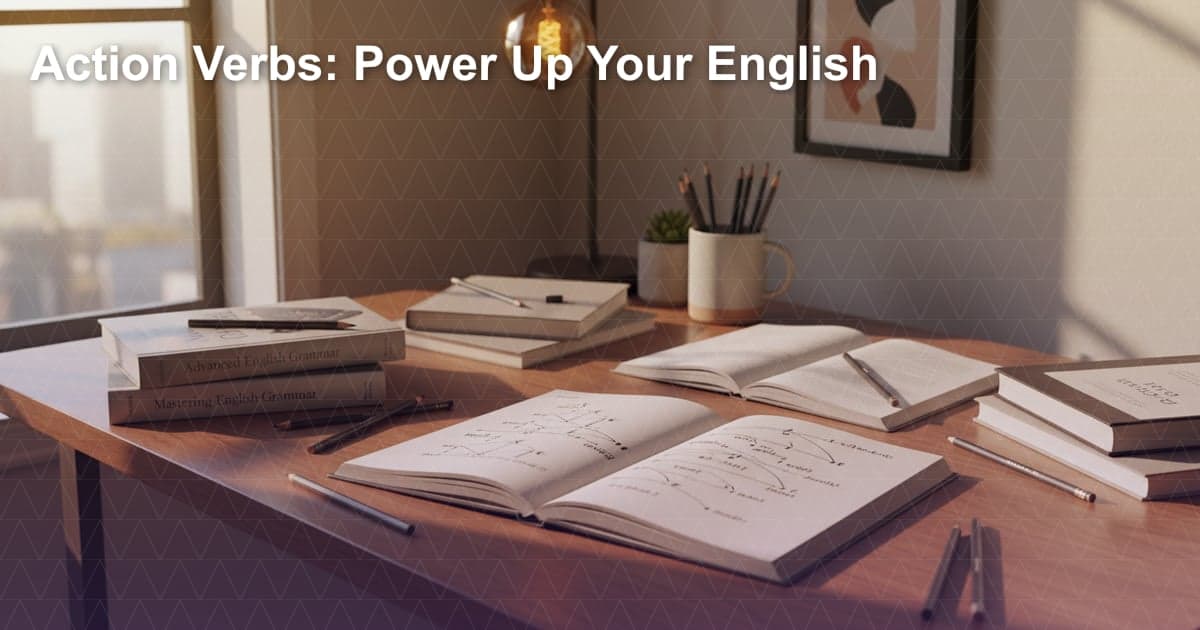 Động Từ Hành Động: Từ Khóa Vàng Cho Tiếng Anh Lưu Loát