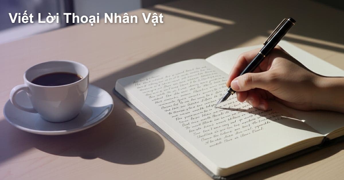 Bí quyết viết lời thoại nhân vật cuốn hút: Từ A-Z