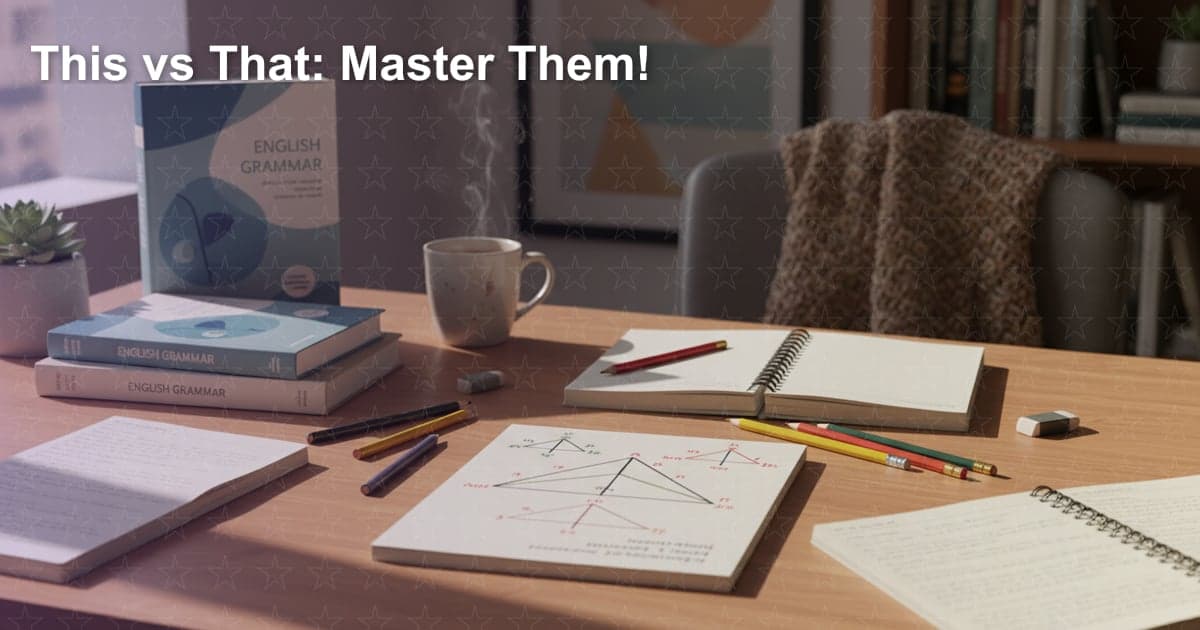 Chinh Phục "This", "That": Trợ Thủ Đắc Lực Trong Tiếng Anh