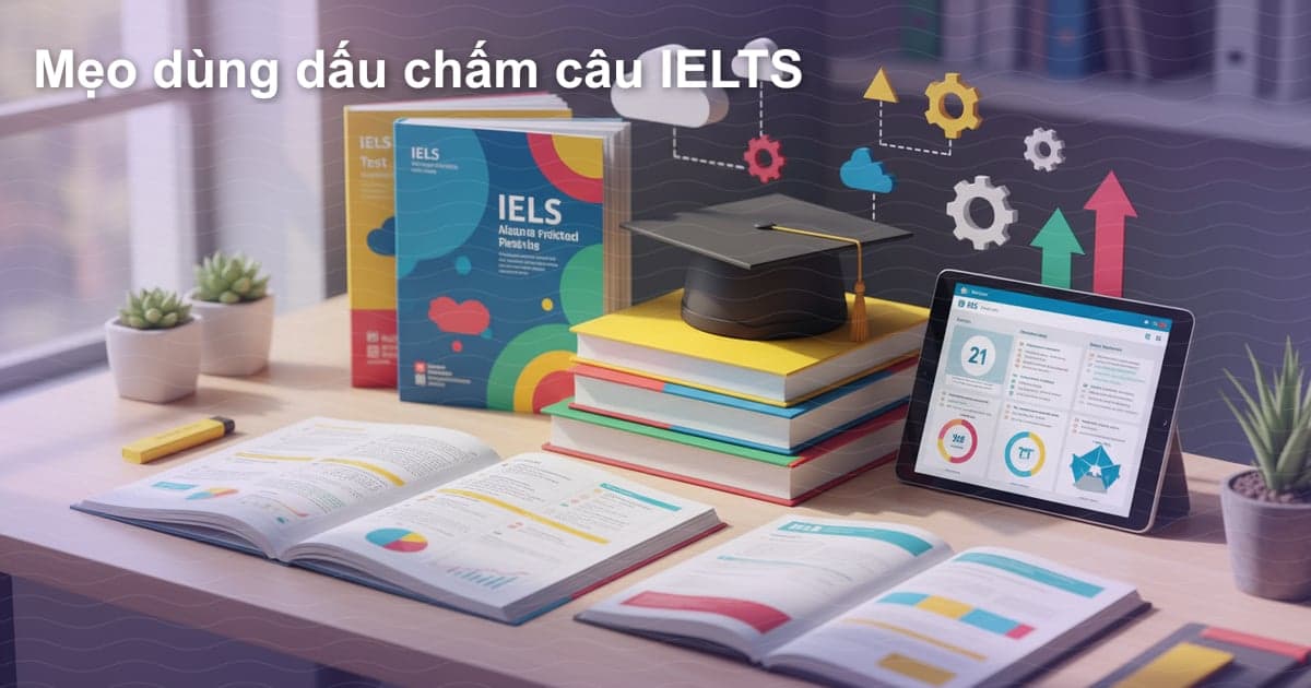 Chinh phục IELTS Writing: Bỏ túi mẹo dùng dấu chấm câu