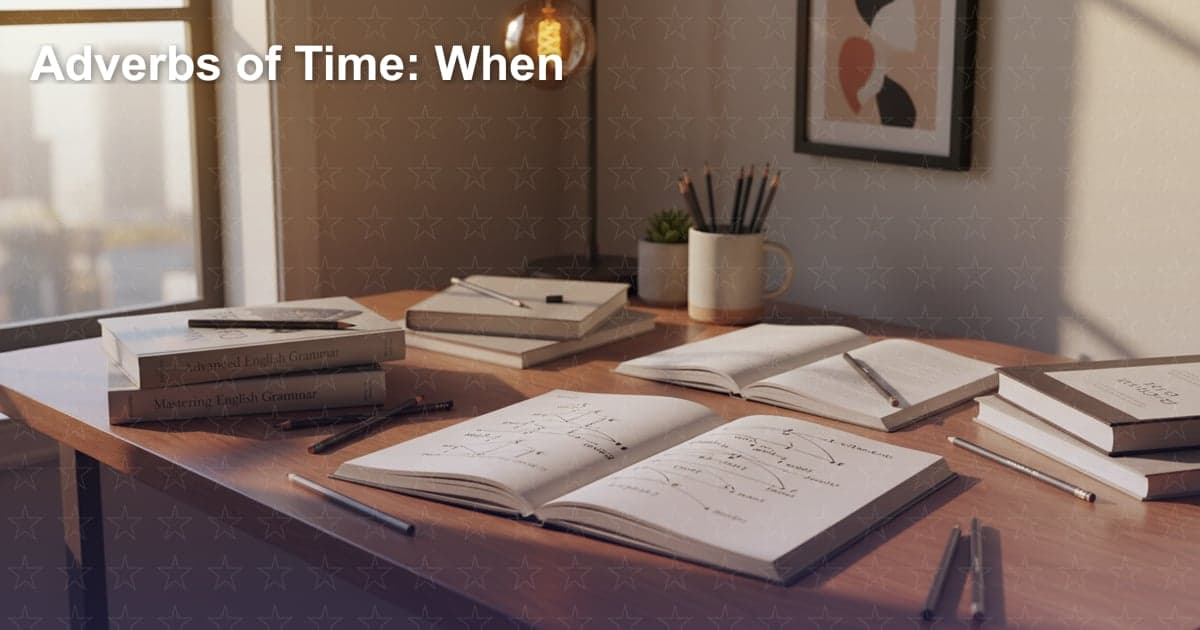 Trạng từ chỉ thời gian: Khi nào mọi thứ diễn ra