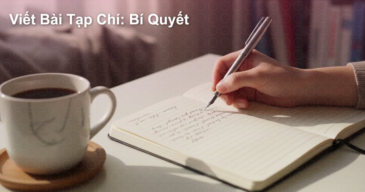 Viết Bài Chuẩn Tạp Chí: Bí Quyết Chinh Phục Độc Giả