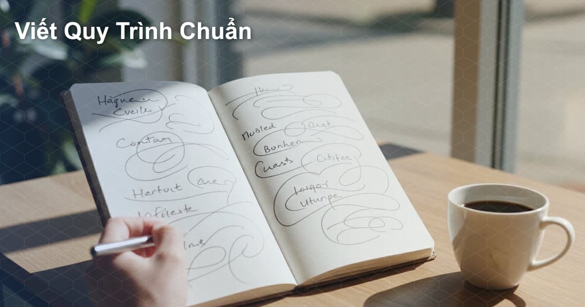 Viết Quy Trình Chuẩn: Hướng Dẫn Từng Bước Chi Tiết