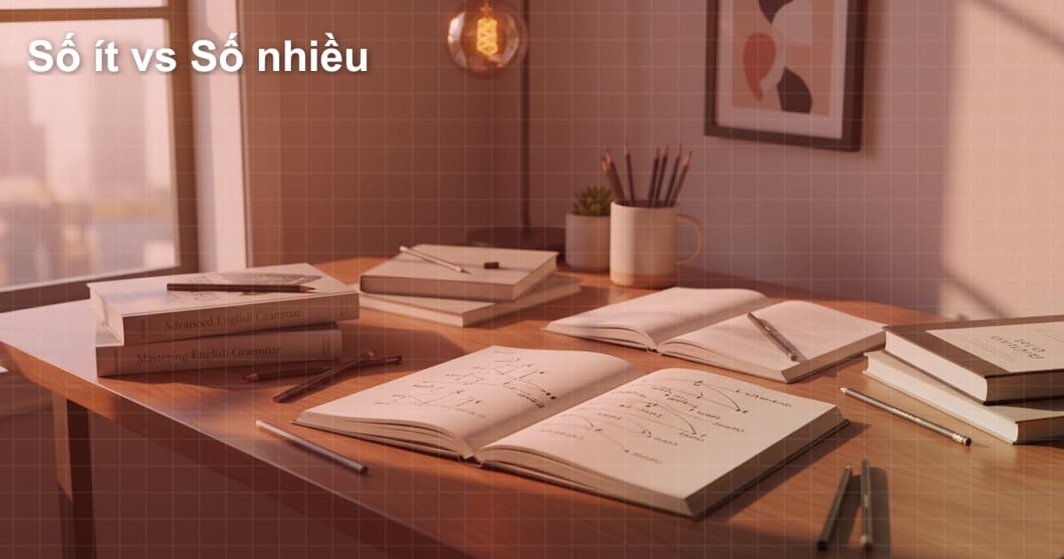 Số ít hay số nhiều trong tiếng Anh: Nắm vững quy tắc