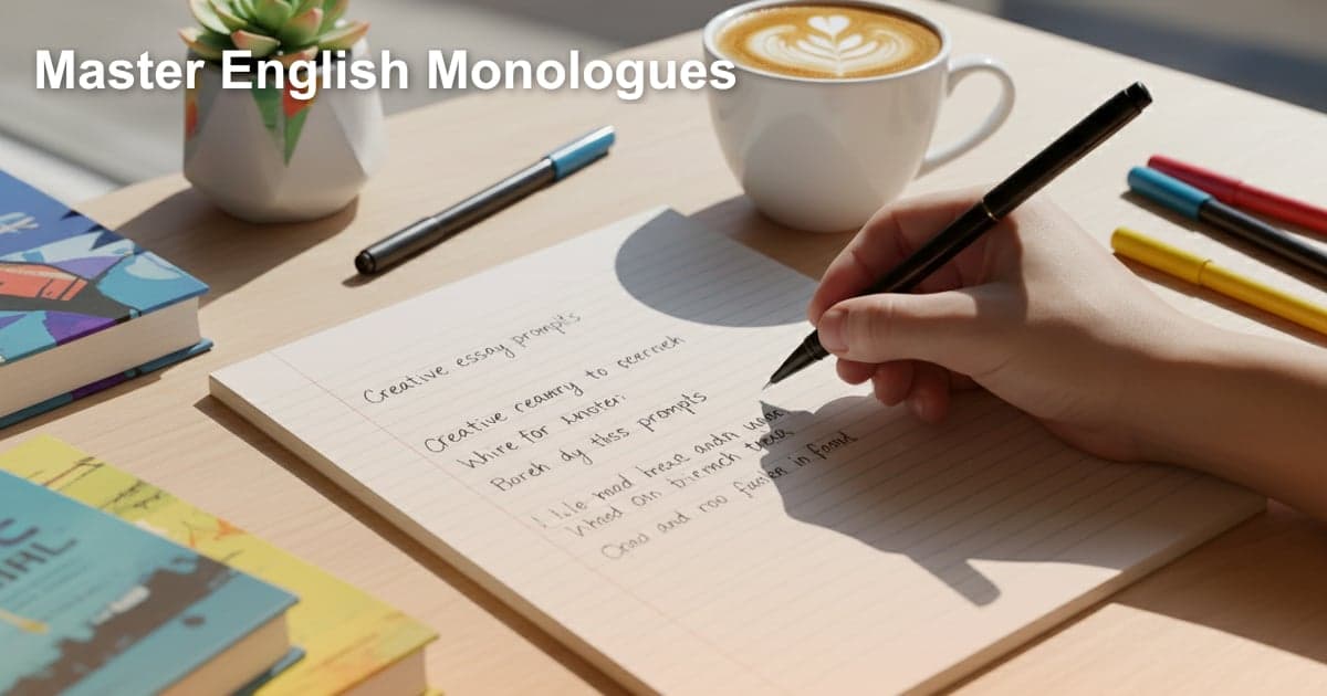 Monologue: Bí Quyết Nói Tiếng Anh Như Một Người Bản Xứ