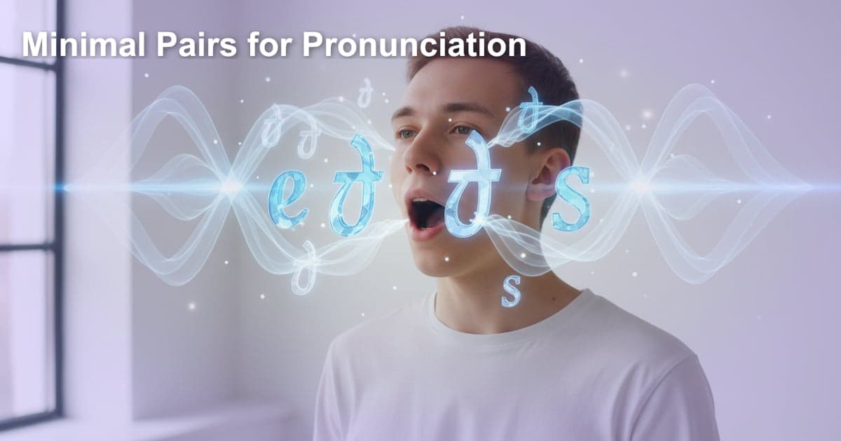 英語の発音矯正：ミニマルペアで聞き分け力を劇的に向上させる方法