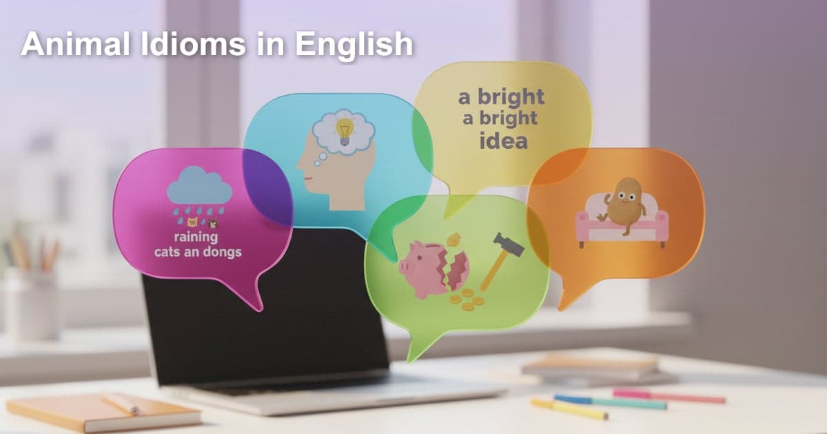 英語の動物慣用句：ネイティブのように話すための実践ガイド