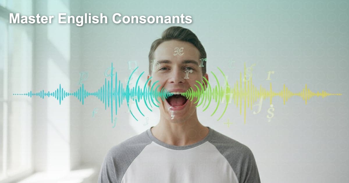 英語の子音発音：ネイティブのように聞こえるための完全ガイド