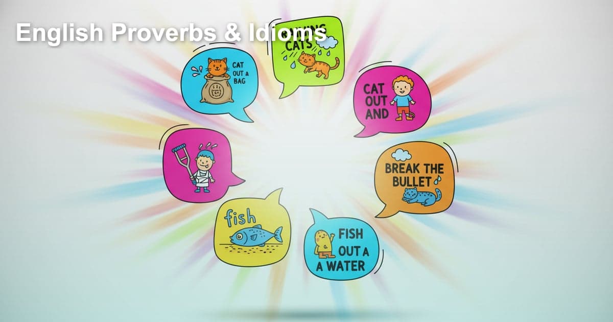 日常英会話で役立つ！「ことわざ・慣用句」マスターガイド