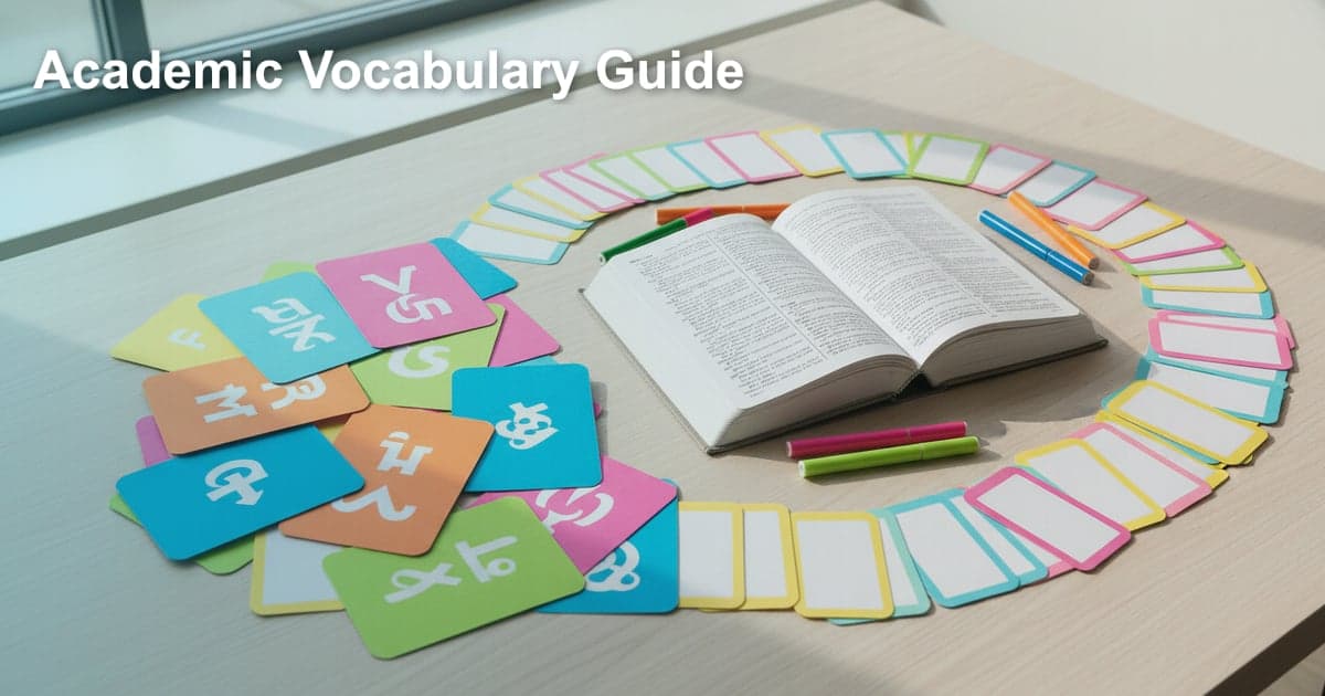 学生のためのアカデミックボキャブラリー：効果的な学習法と実践例