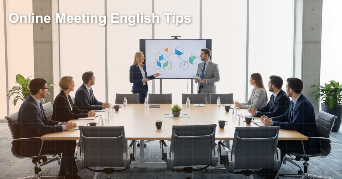 オンライン会議を成功させる英語術：ビジネスパーソンのための実践ガイド