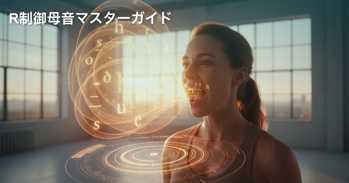 R制御母音：/ɑr/, /ɔr/, /ɪr/の発音をマスターしよう！