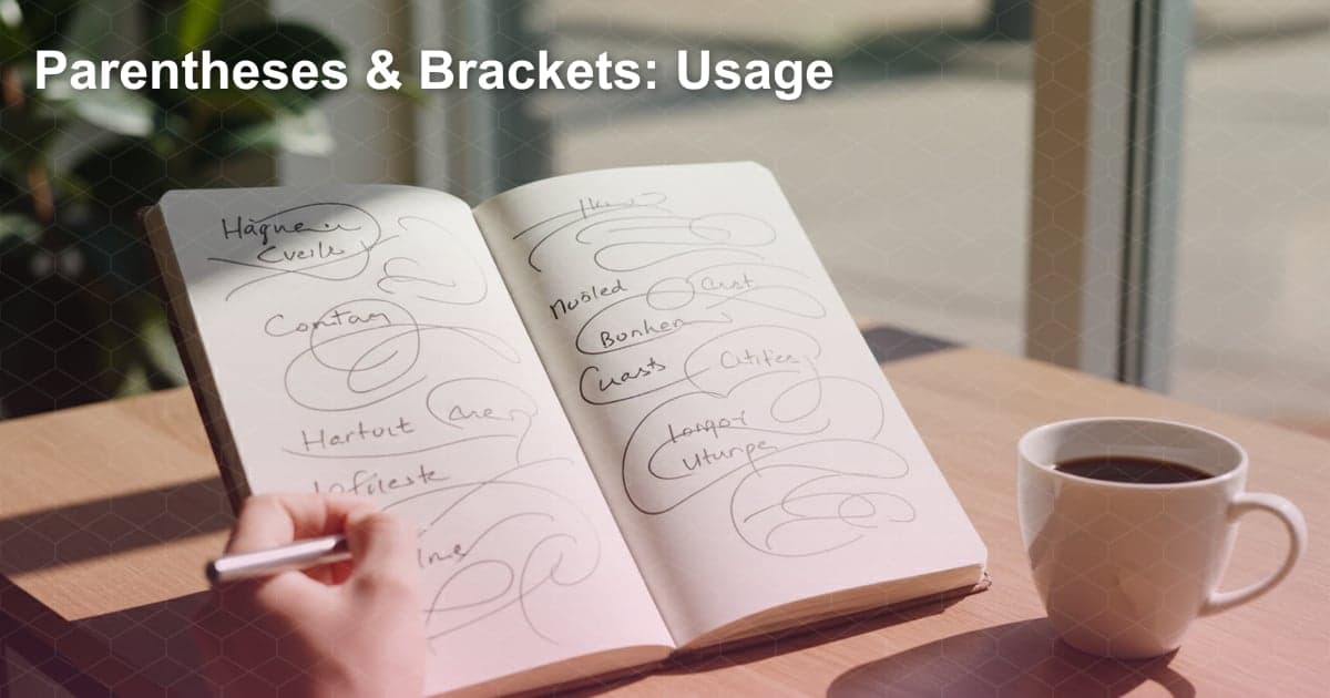 括弧の使い方：英語ライティングで自信をつける方法