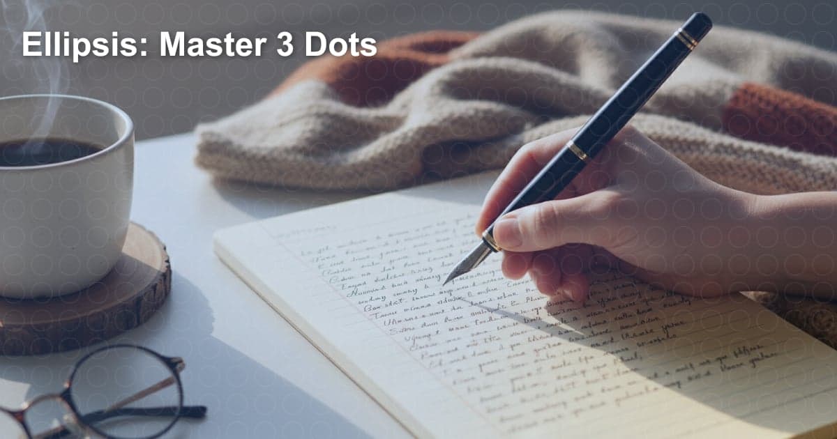 三点リーダー（…）の使い方：英語ライティングの秘訣