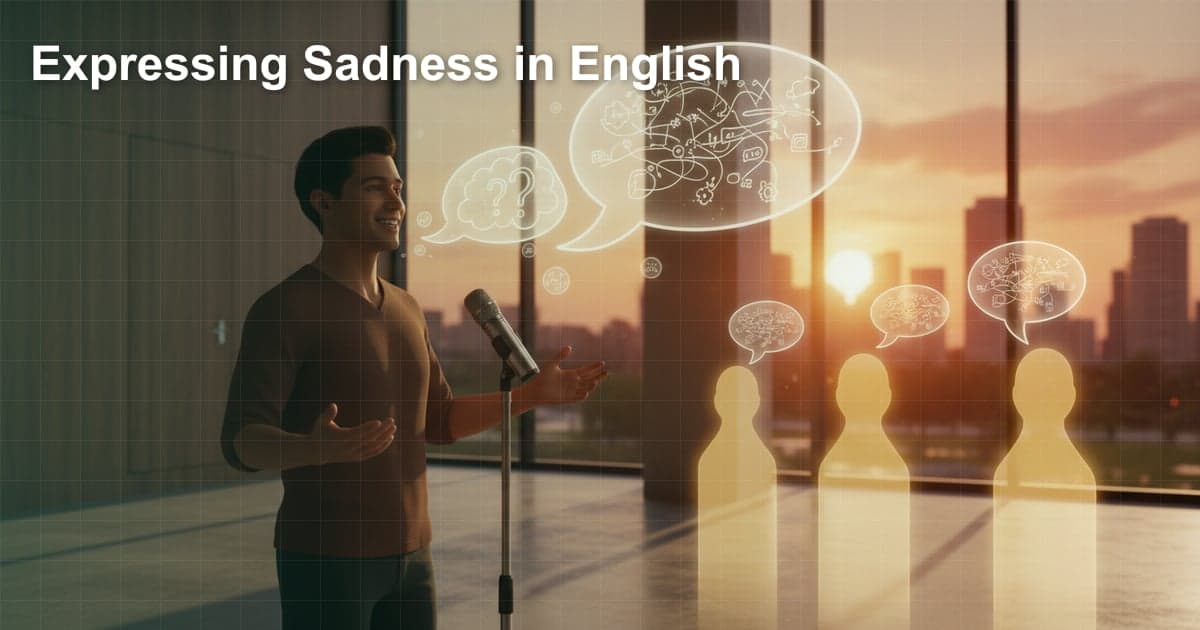 落ち込んだ時の英語表現：「I'm Feeling Down」とその使い方