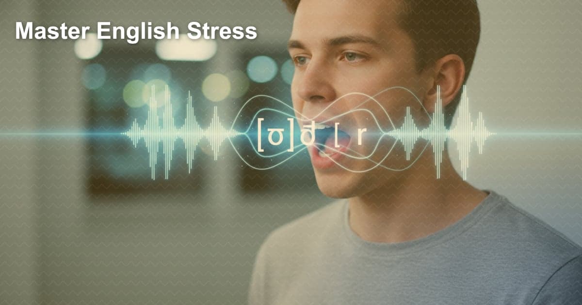 英語の「主強勢」をマスター！ネイティブのように話すための秘訣