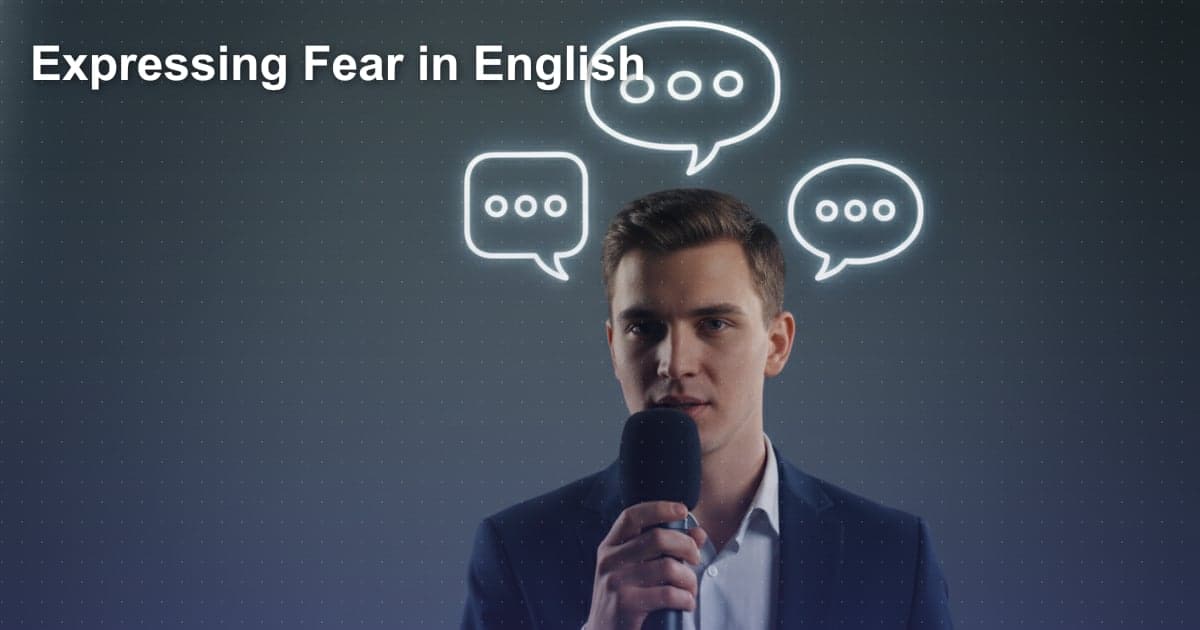 「怖い」を英語で表現する：様々な言い方と使い分け