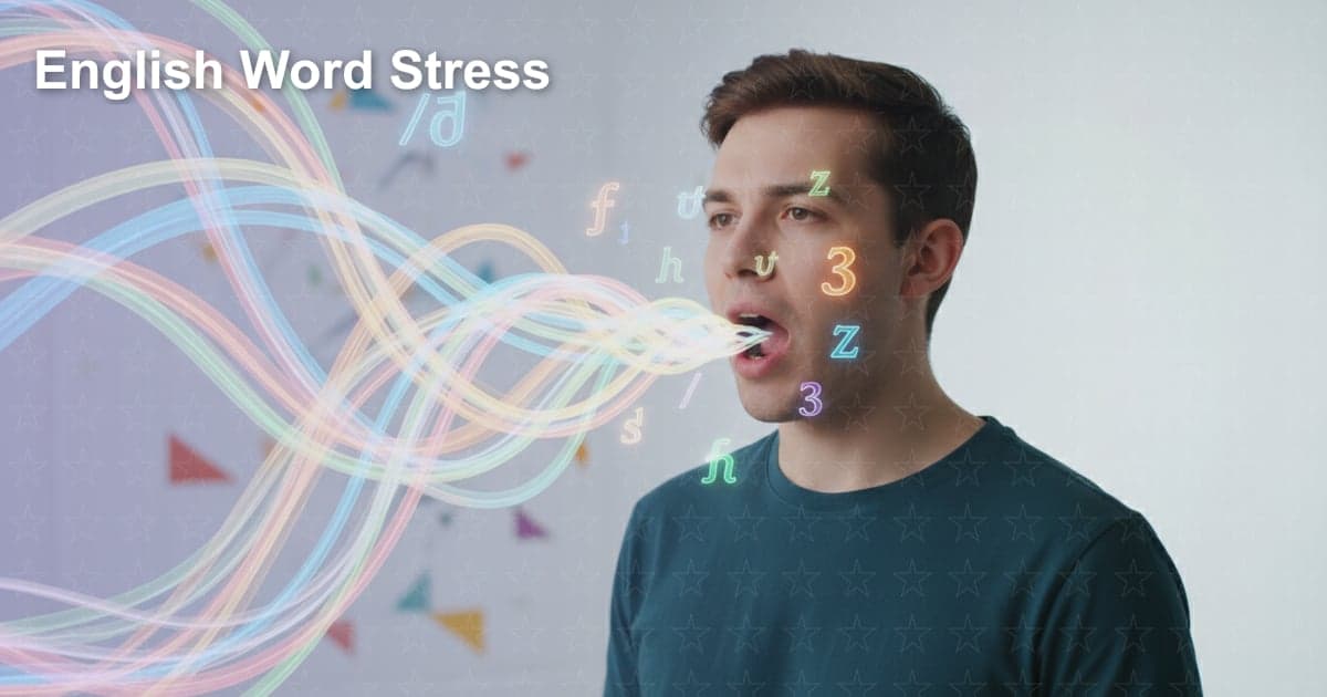 単語のストレス：英語の発音を劇的に変える方法