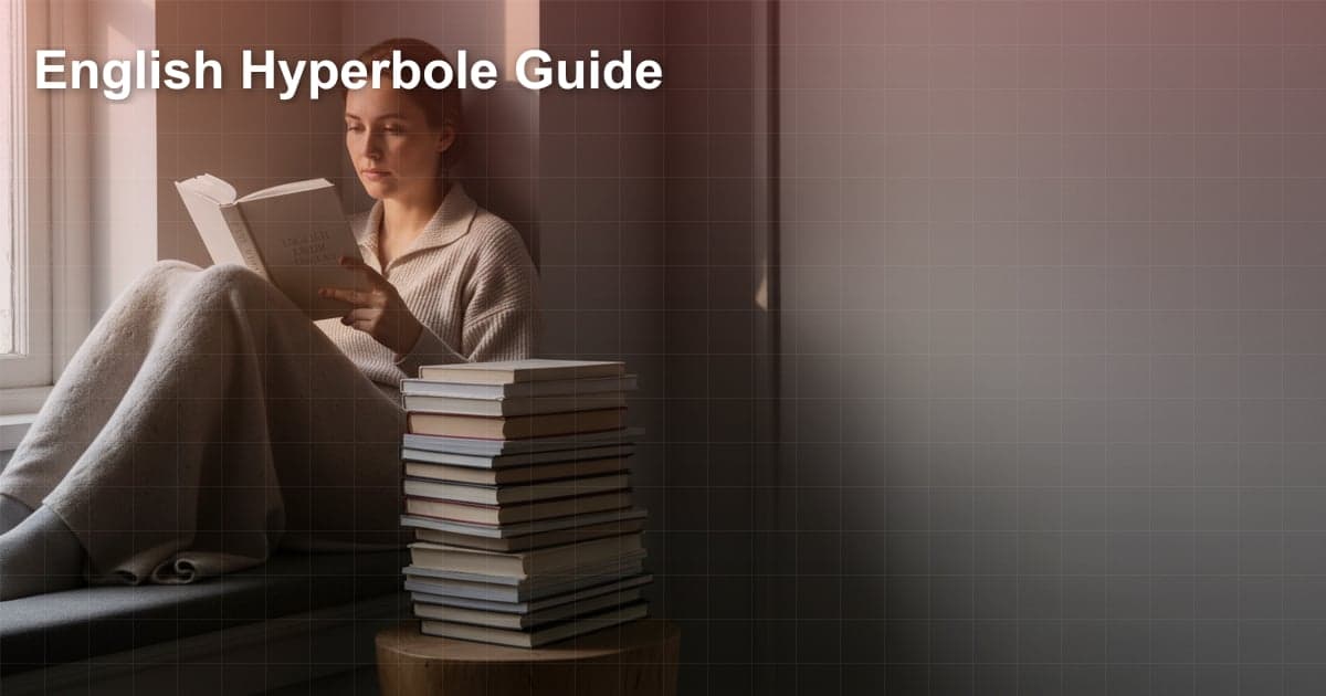 誇張表現（Hyperbole）を理解する：英語学習者が間違えやすいポイントと克服法