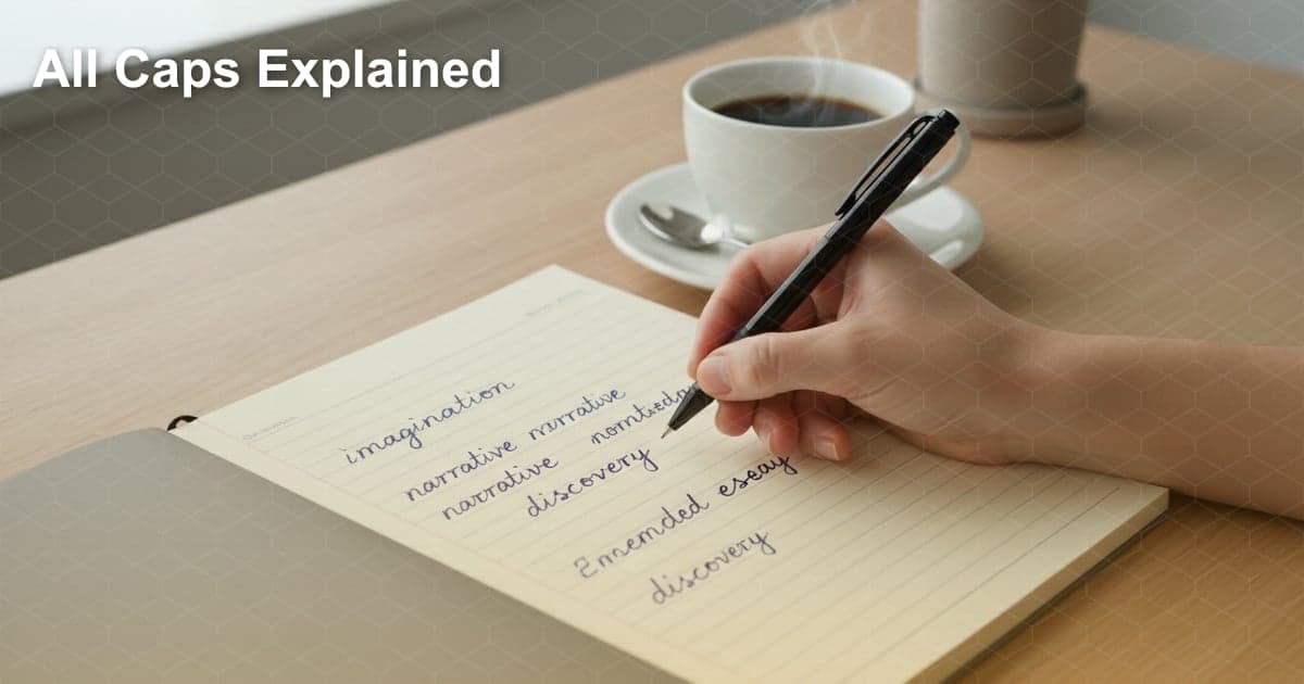 英語学習者のための「すべて大文字」徹底ガイド：いつ、なぜ、どう使う？