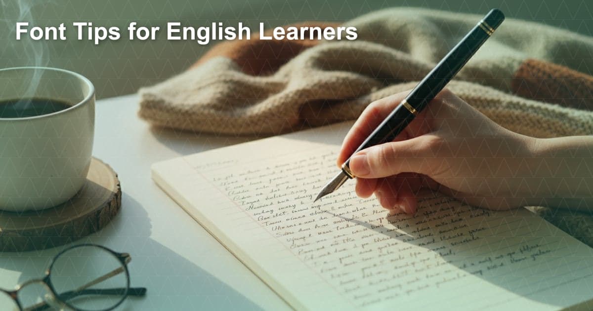 英語学習におけるフォント選び：読解力を高めるタイポグラフィの秘訣