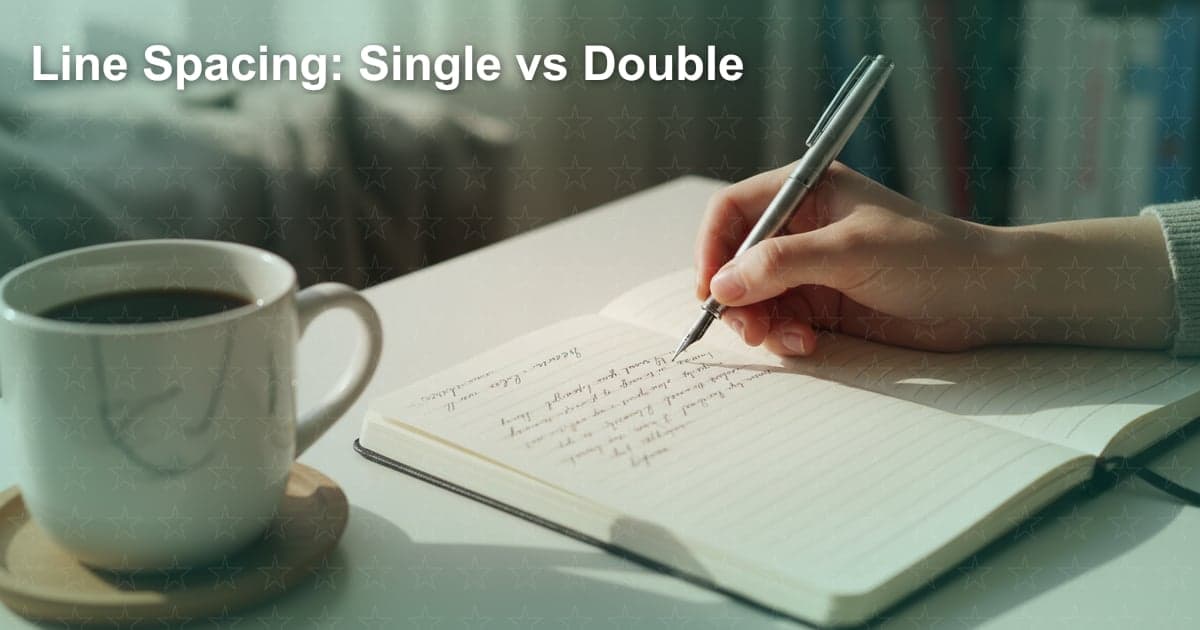 行間：シングル vs ダブル、英語学習者が知っておくべきこと