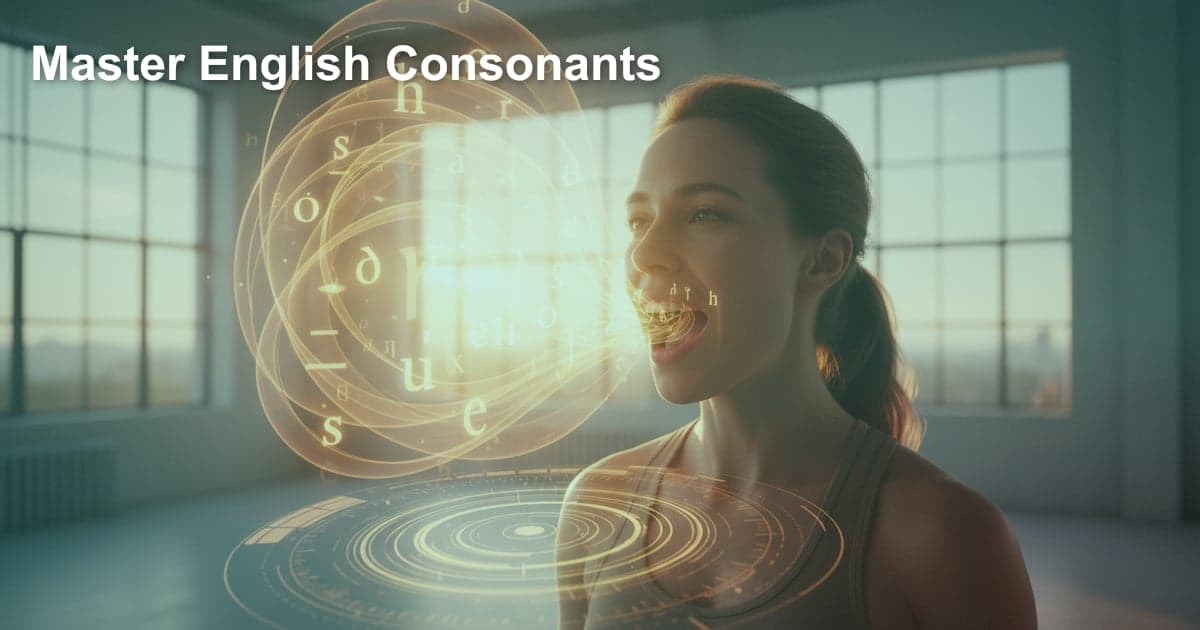영어 자음 발음 마스터하기: 원어민처럼 말하는 비결