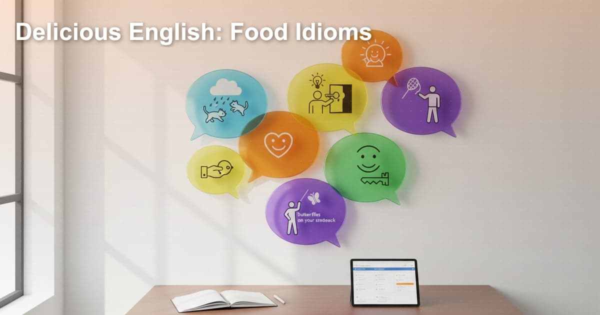 맛있는 영어! 음식 관용구로 배우는 생생한 영어 표현