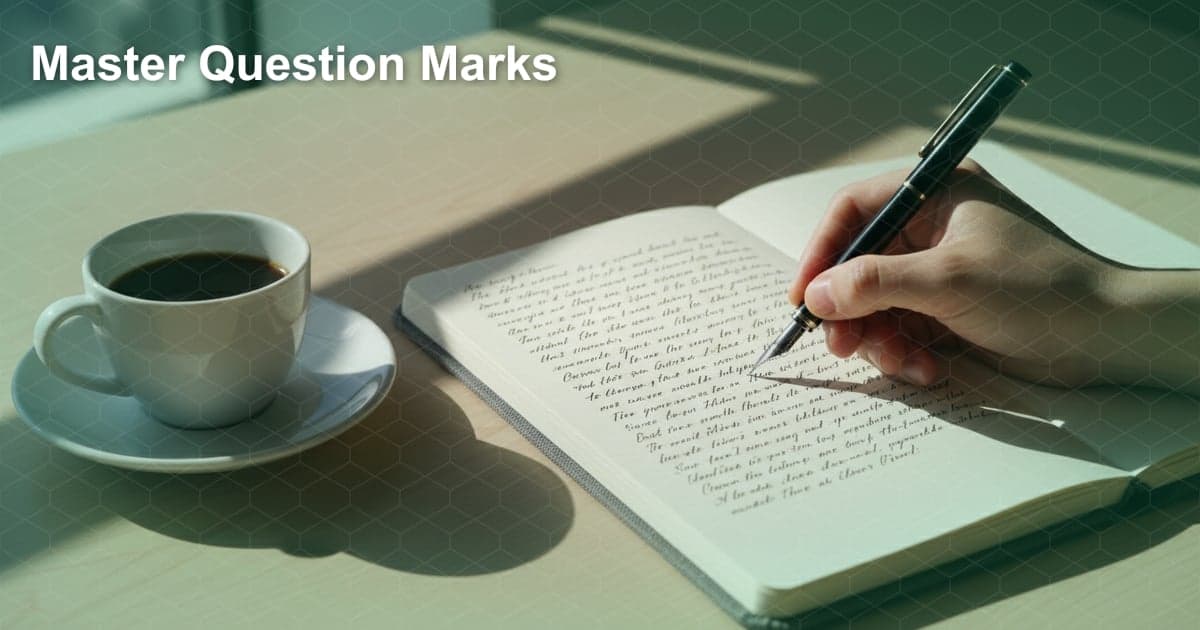 물음표(?) 제대로 쓰는 법: 영어 글쓰기 완전 정복