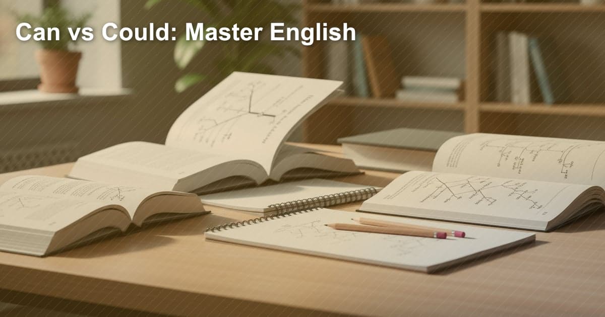 Can vs Could: 능력과 가능성, 헷갈리는 영어 조동사 완벽 정리