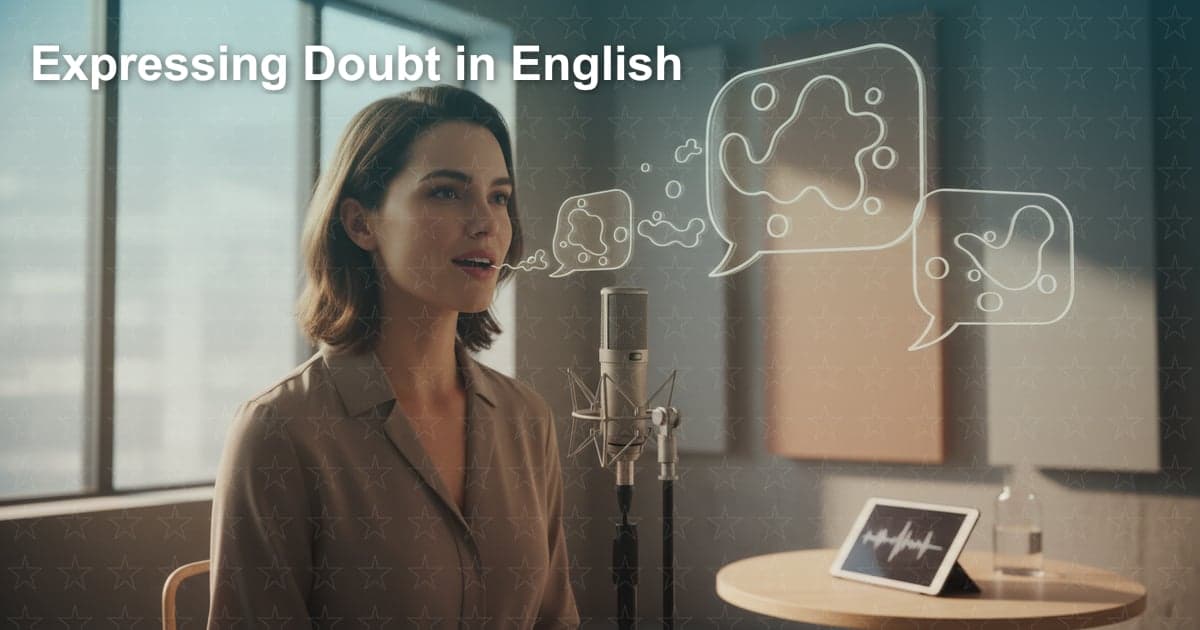 영어로 '의심' 표현하기: 'I have doubts' 제대로 쓰기