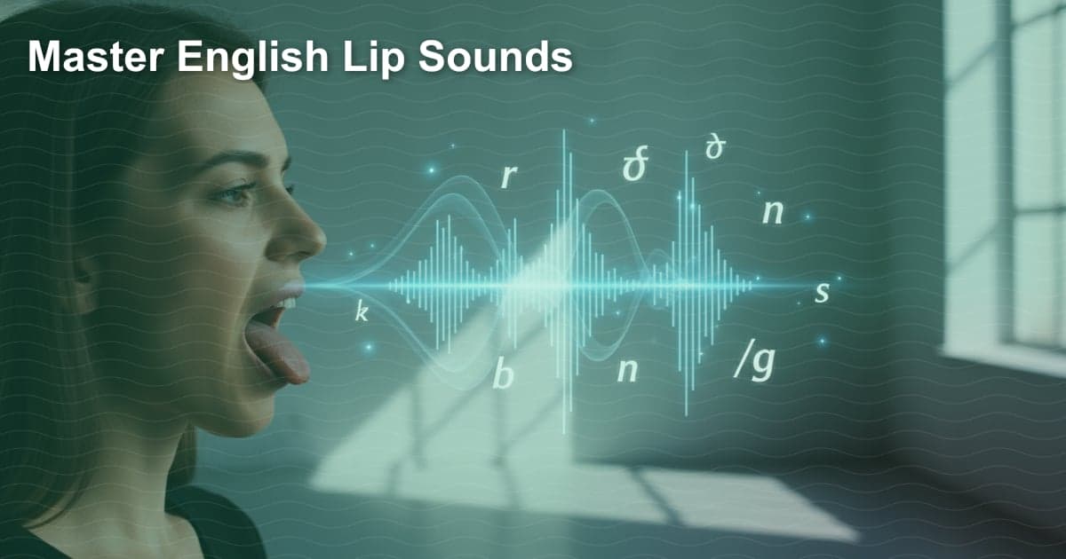 입술소리 완벽 마스터: 영어 발음 /p/, /b/, /m/, /f/, /v/