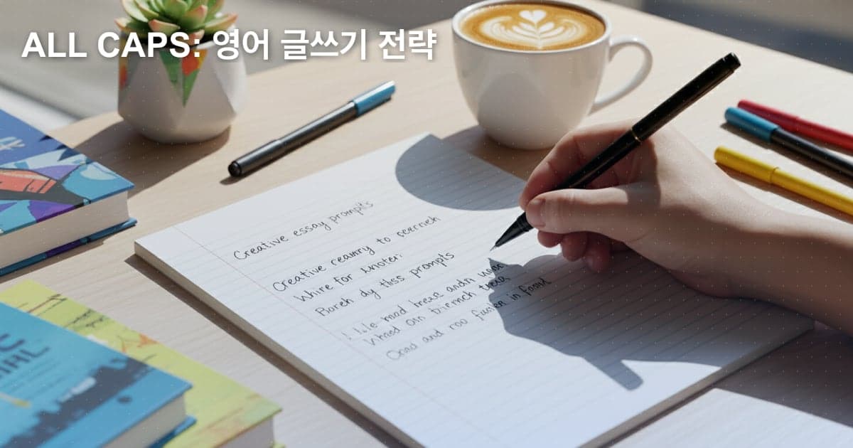 모든 대문자: 영어 글쓰기에서 'ALL CAPS'의 모든 것
