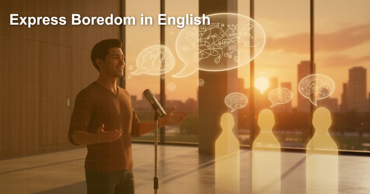 지루함을 표현하는 다양한 영어 표현: 'This is Dull'만으론 부족해!