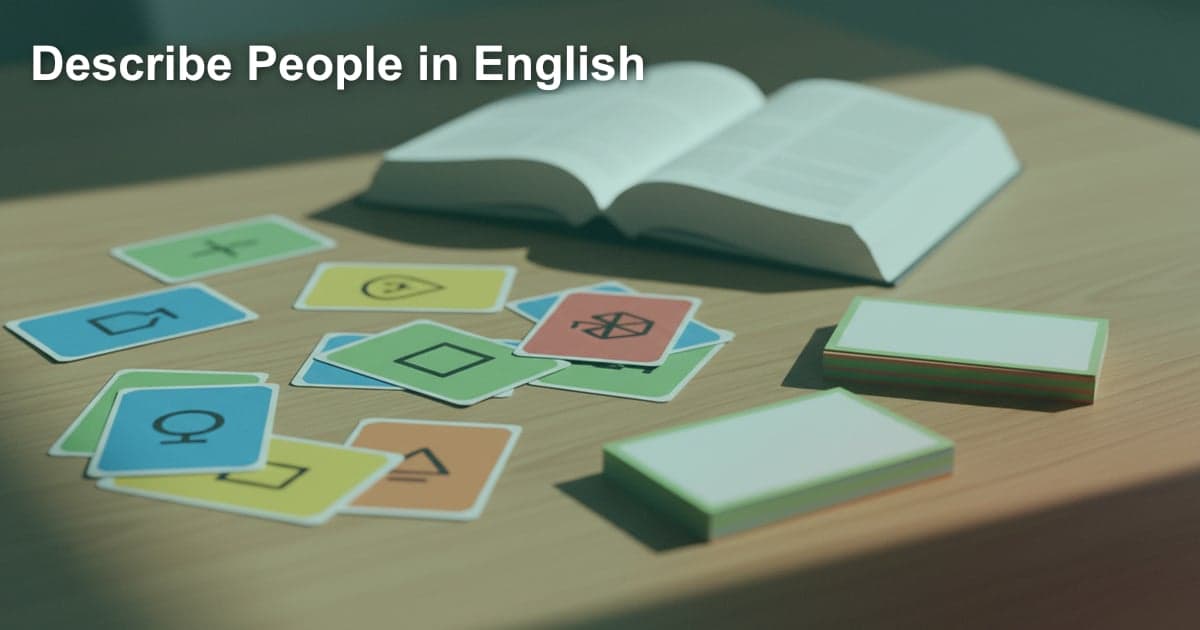 사람 묘사하기: 영어 어휘력 늘리는 실용 가이드