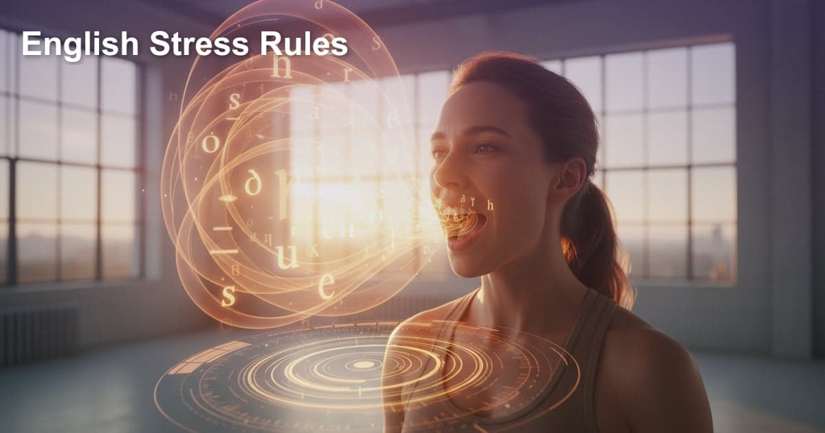영어 접두사/접미사 강세: 원어민처럼 들리는 비결